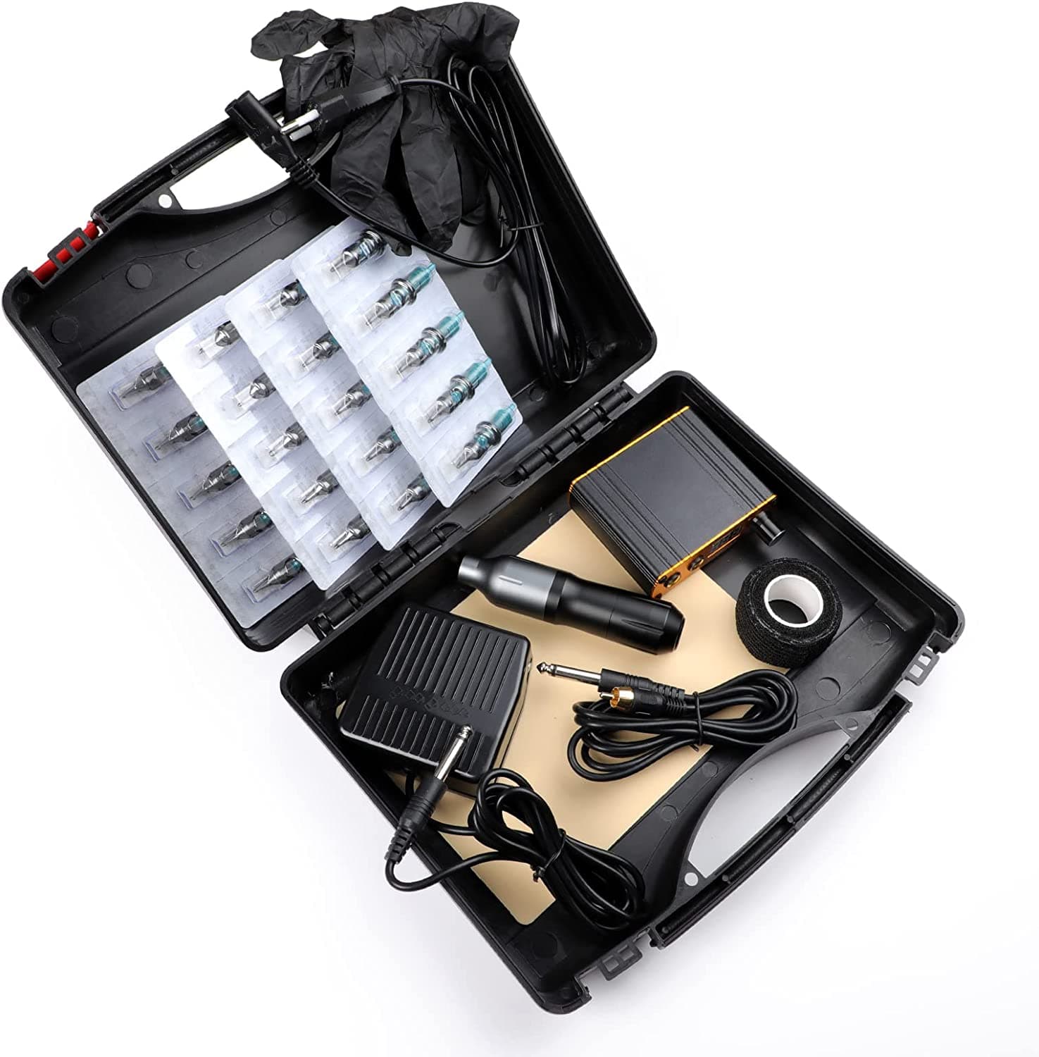 Kit Tattoo Caneta Rotativa Fonte de Alimentação Digital Stigma - 4