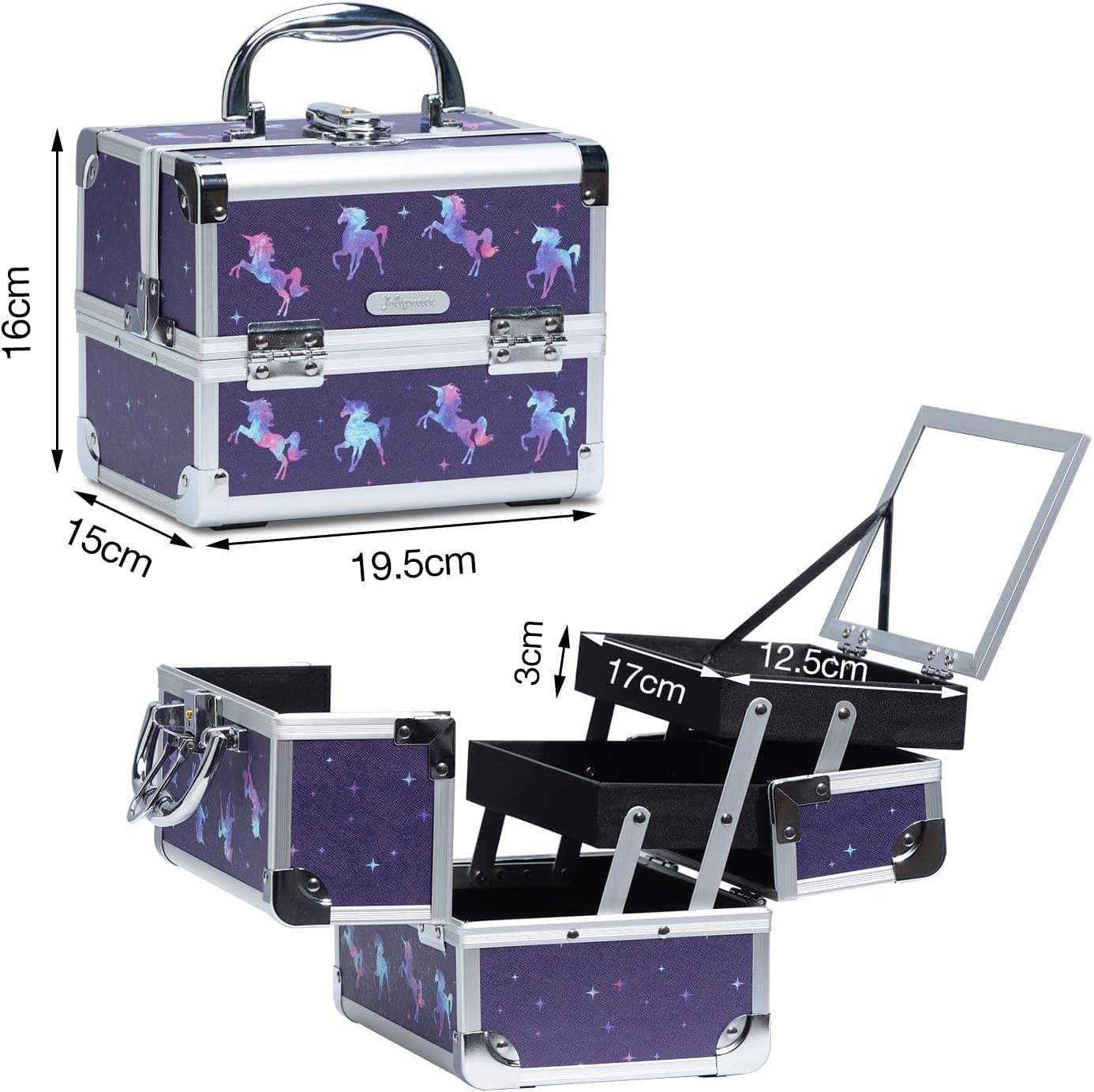 🌸 Aesthetic Makeup Bag S - Various Colors - 4