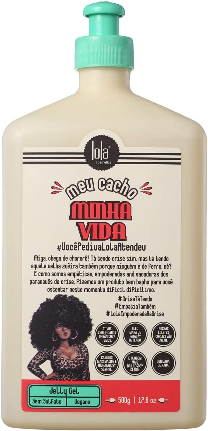 Meu Cacho Minha Vida Jelly Gel Capilar 500ml Lola Cosmetics - 2