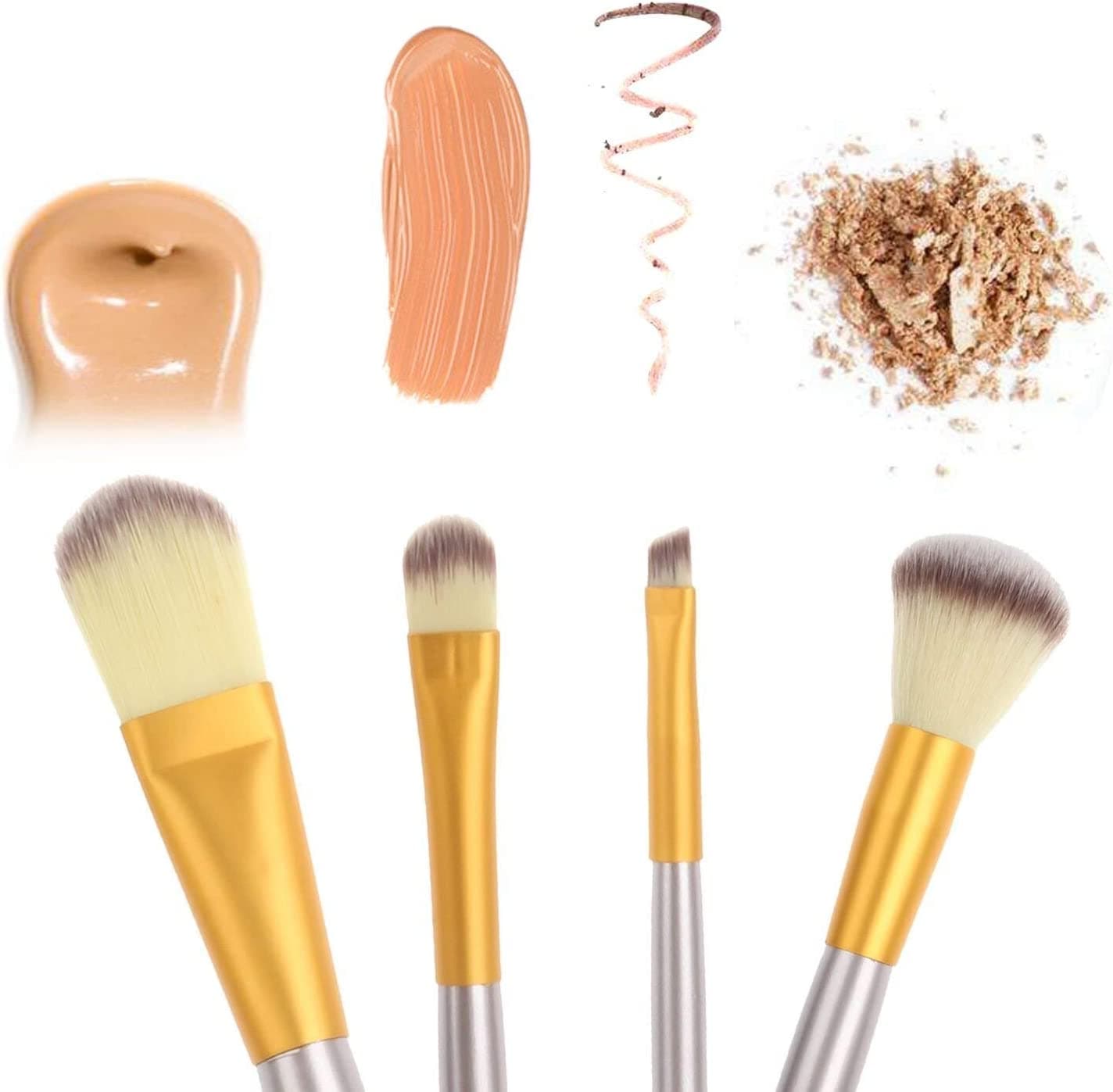 Kit Pincéis de Maquilhagem - 18 Peças - 5