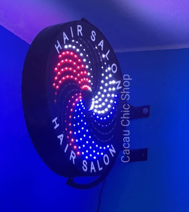 Polo Barber Circular Grande - Barbeiro - Poste Barber Shop - 1