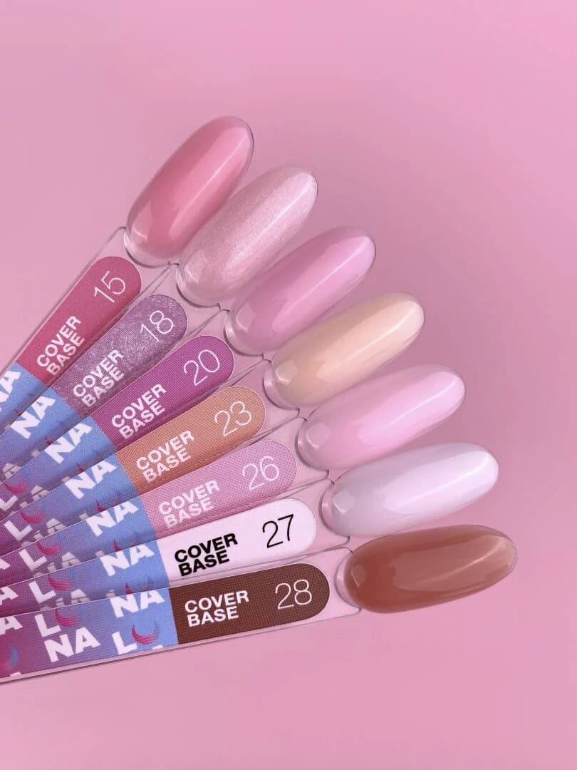 Cover Base Nº20 – Camouflage Base Hellrosa Nude – 13 ml LUNAmoon - 4