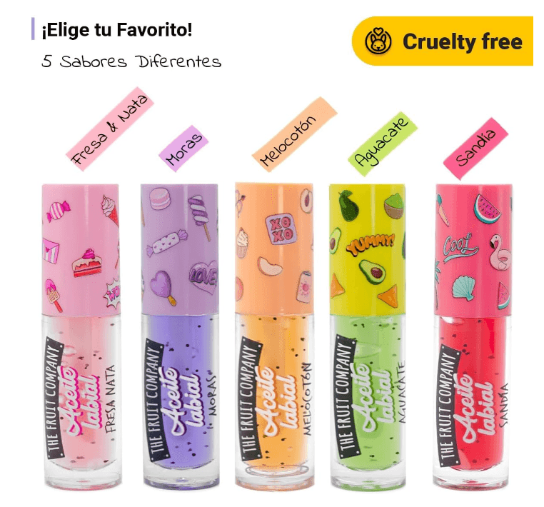 The Fruit Company Aceite Labial Fórmula Extra Hidratante - 4