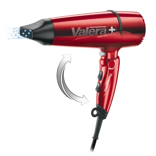 Professional Hair Dryer Valera Swiss Light Fold-Away 5400 - Red - 1