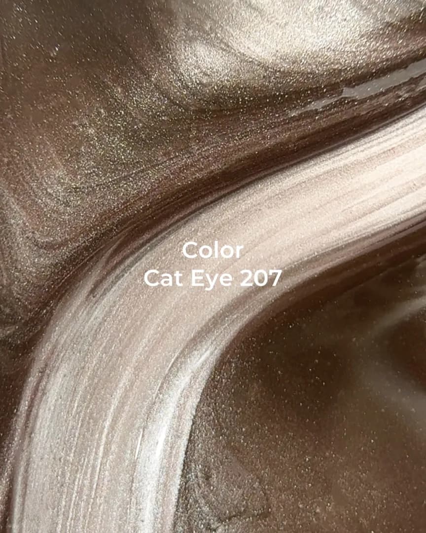 Verniz Gel Magnético – Cat Eye Nº207 Rosa Bege – 13 ml LUNAmoon - 4