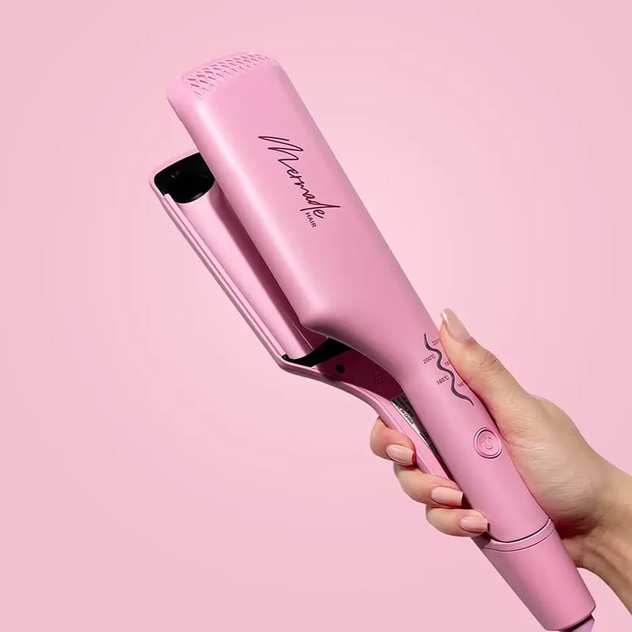 Mermade Hair Double Waver – Pink - 2