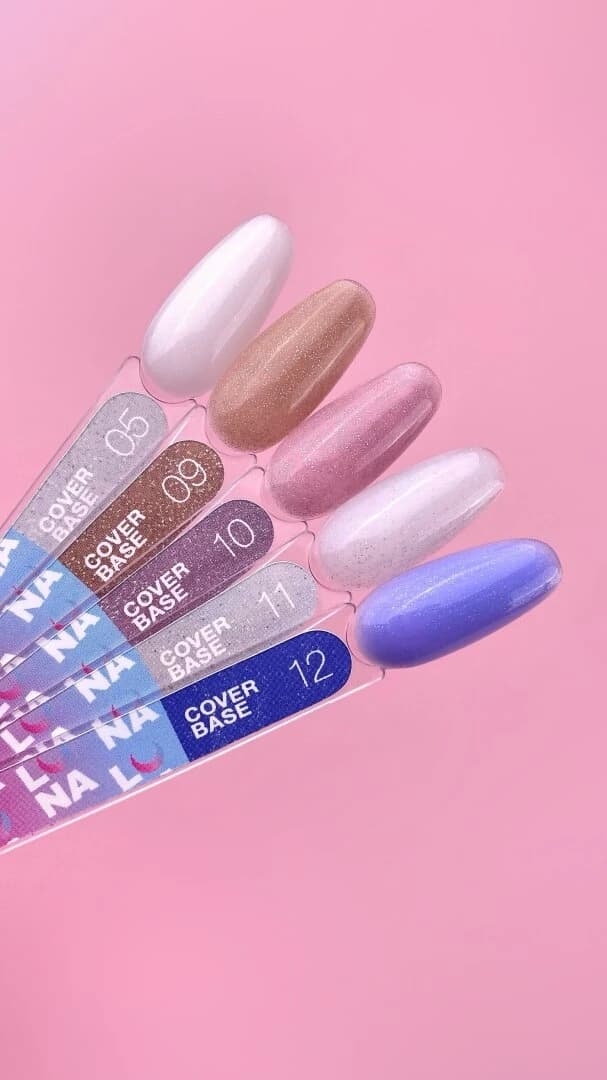 Cover Base Nº5 – Base Camuflaje Lechosa Shimmer – 13 ml LUNAmoon - 4