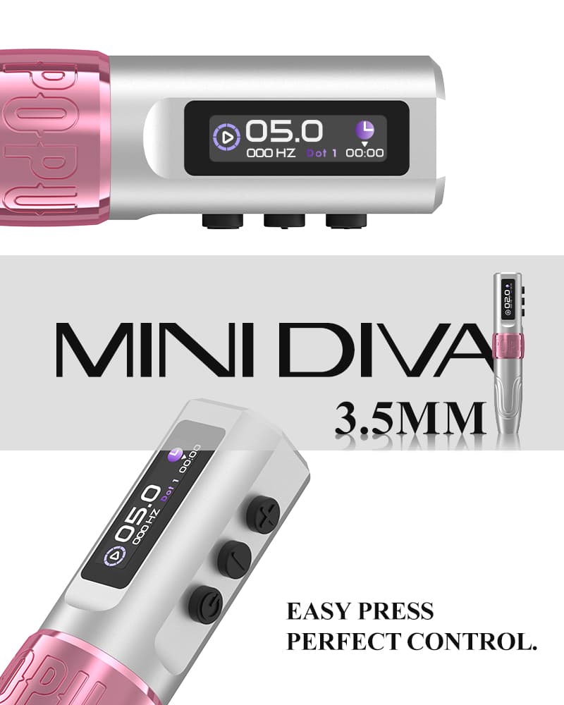 POPU Kit Mini Diva 3.5mm Stroke – Essential Pro - 4