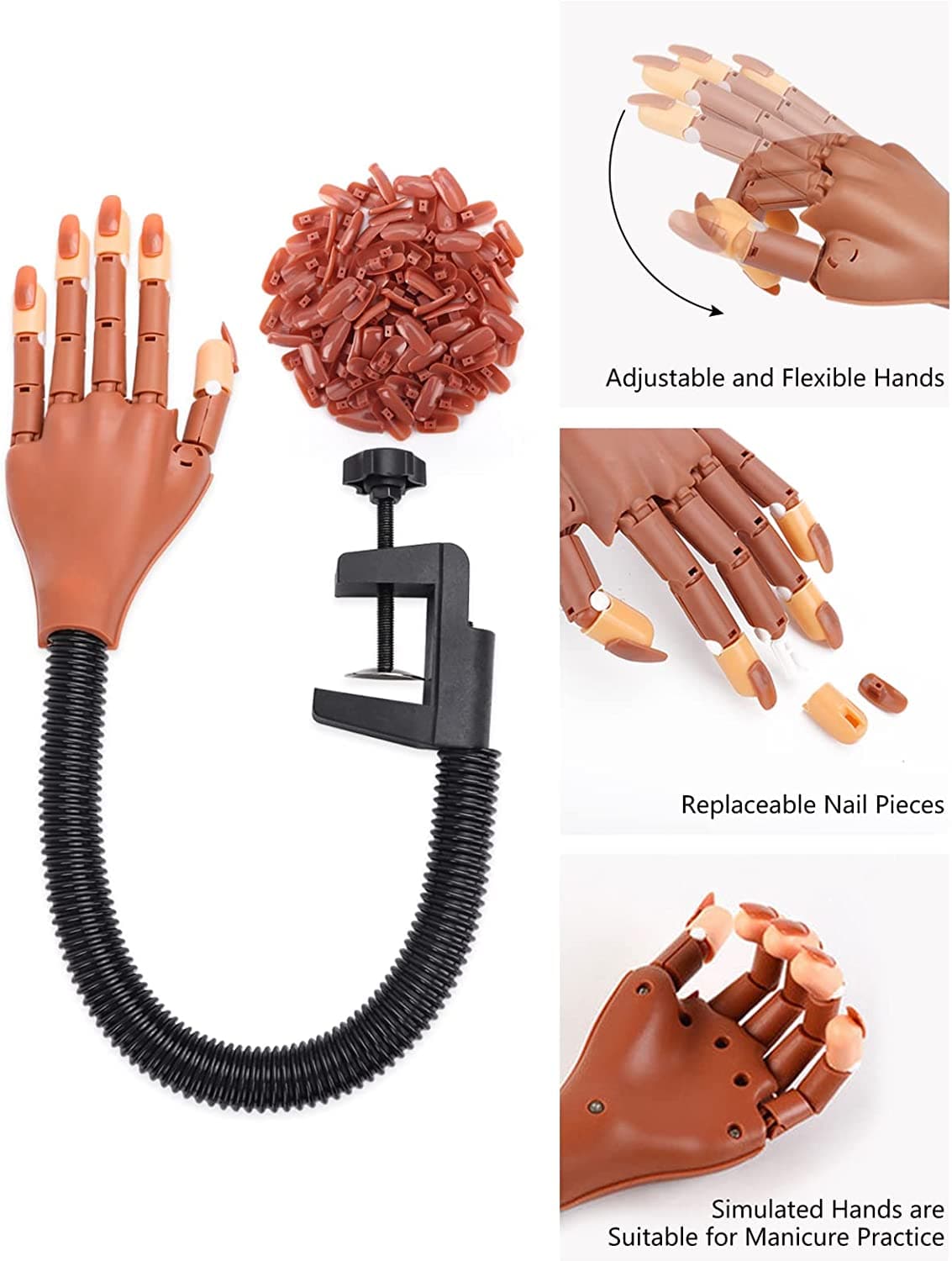 Mão de Treino Flexível + acessórios - 2