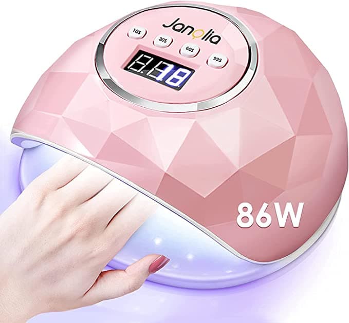 🌸 Catalisador de Unhas 86W LED UV Cores Variadas