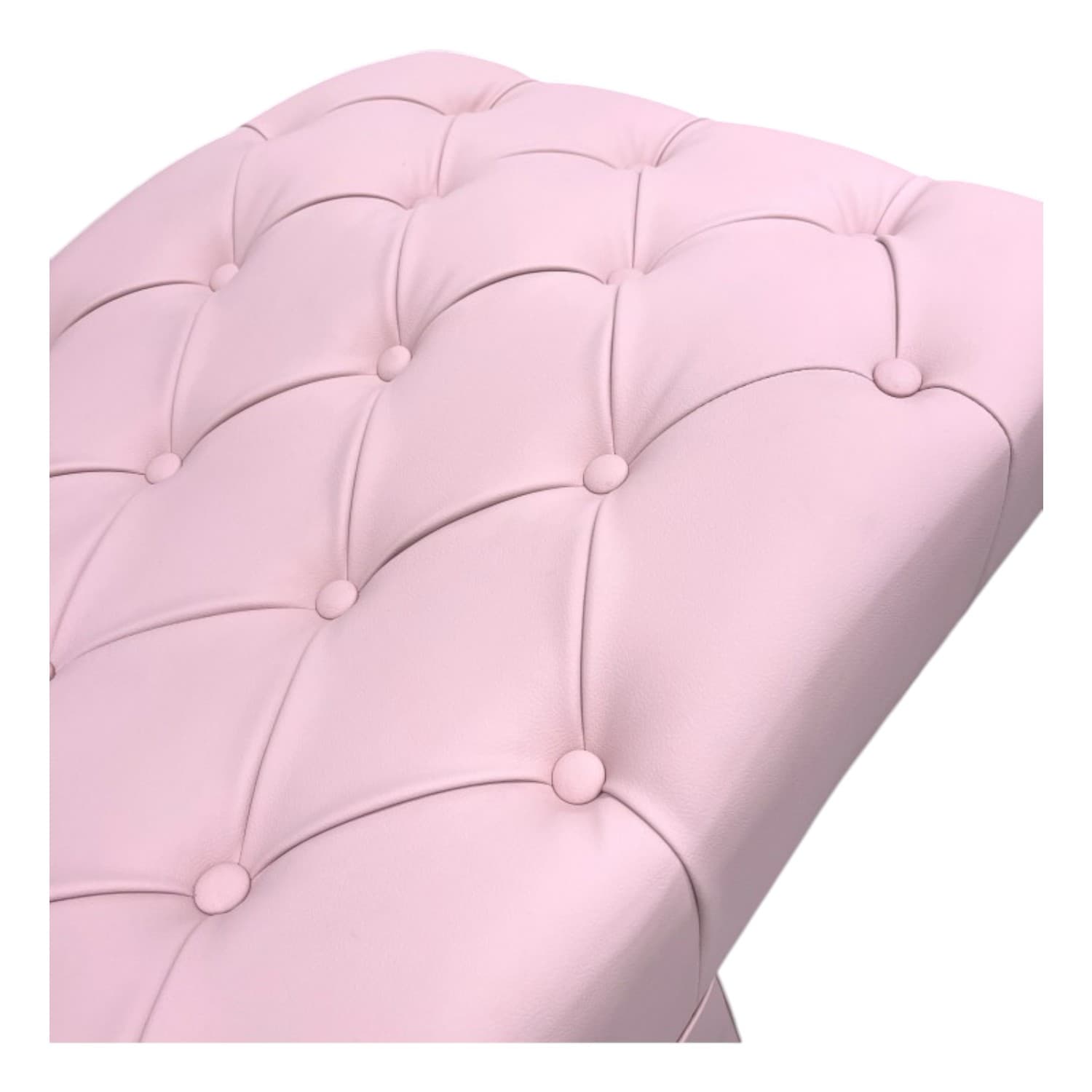 Marquesa Pestanas Ergonómica Estofada Capitoné Rosa - 2