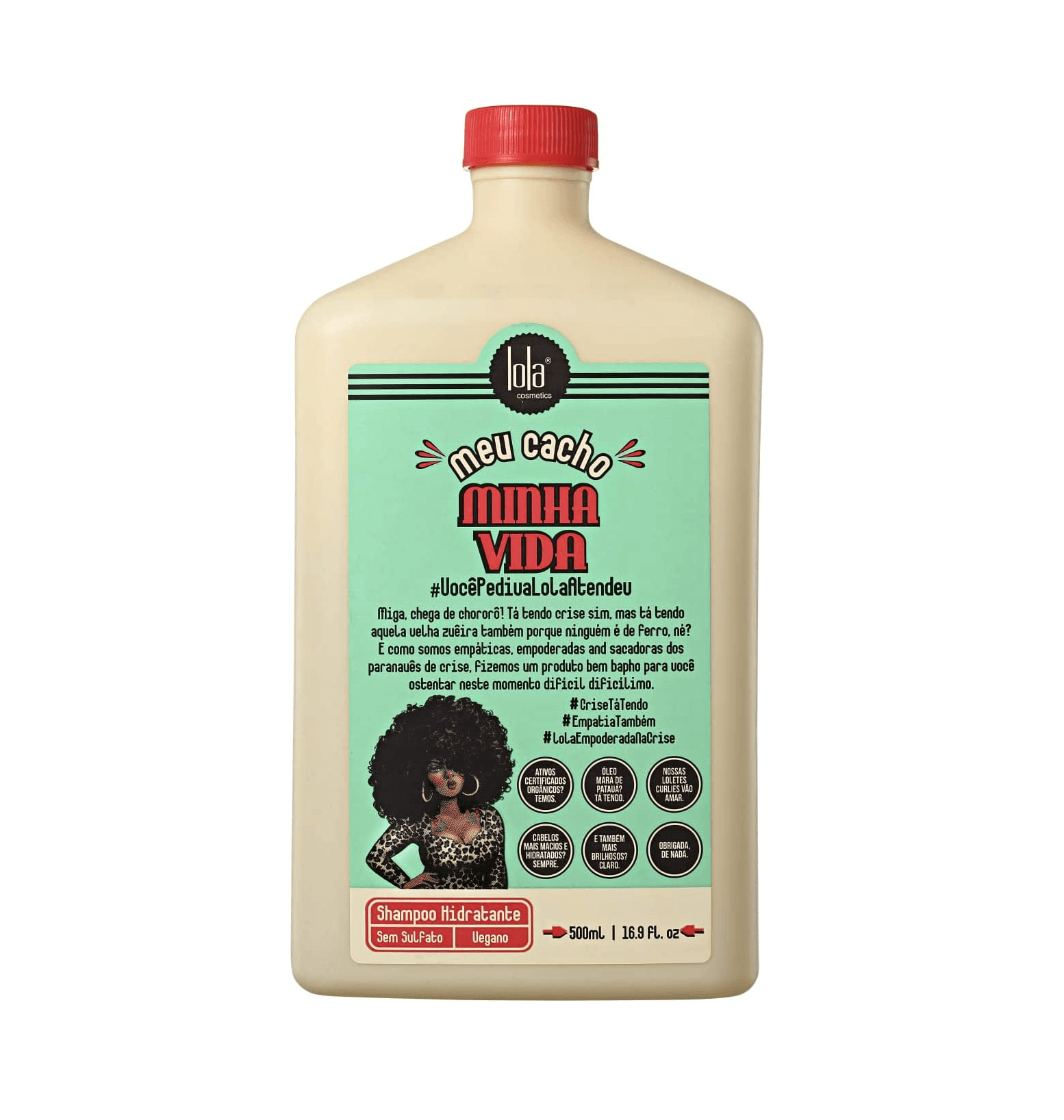 Meu Cacho Minha Vida Shampoo 500ml Lola Cosmetics