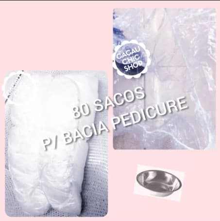 Sacos para Bacia Pedicure - 1