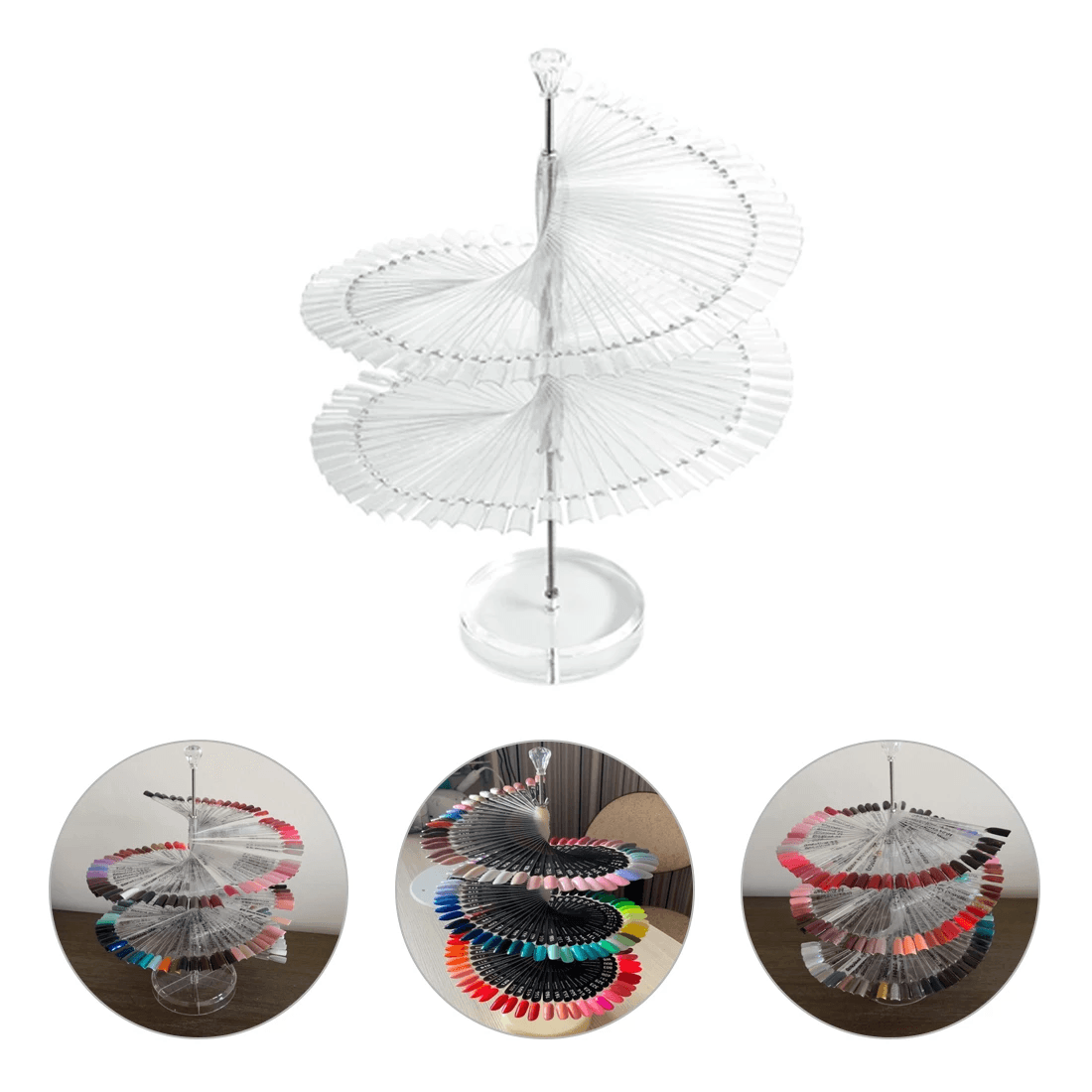 Spiral Display for 120 Colors - 2