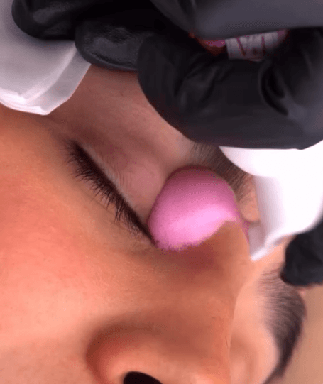 Lami Lashes La'Color – Espuma de Limpieza Cejas y Pestañas Rosa - 2