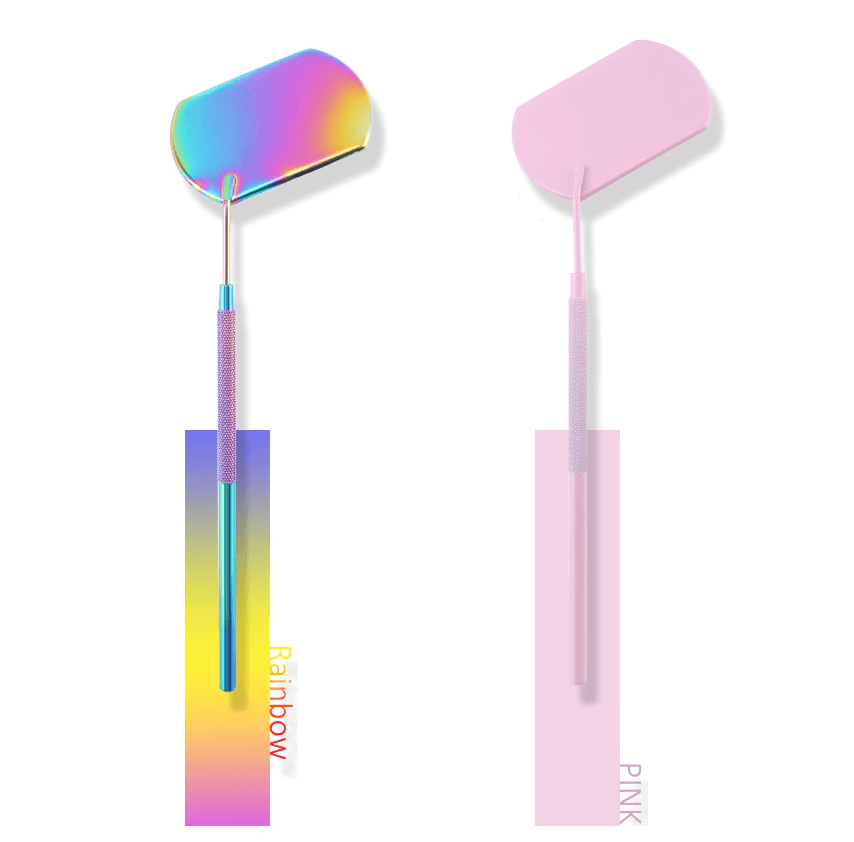 🌸 Miroir L de Précision Acier Inoxydable