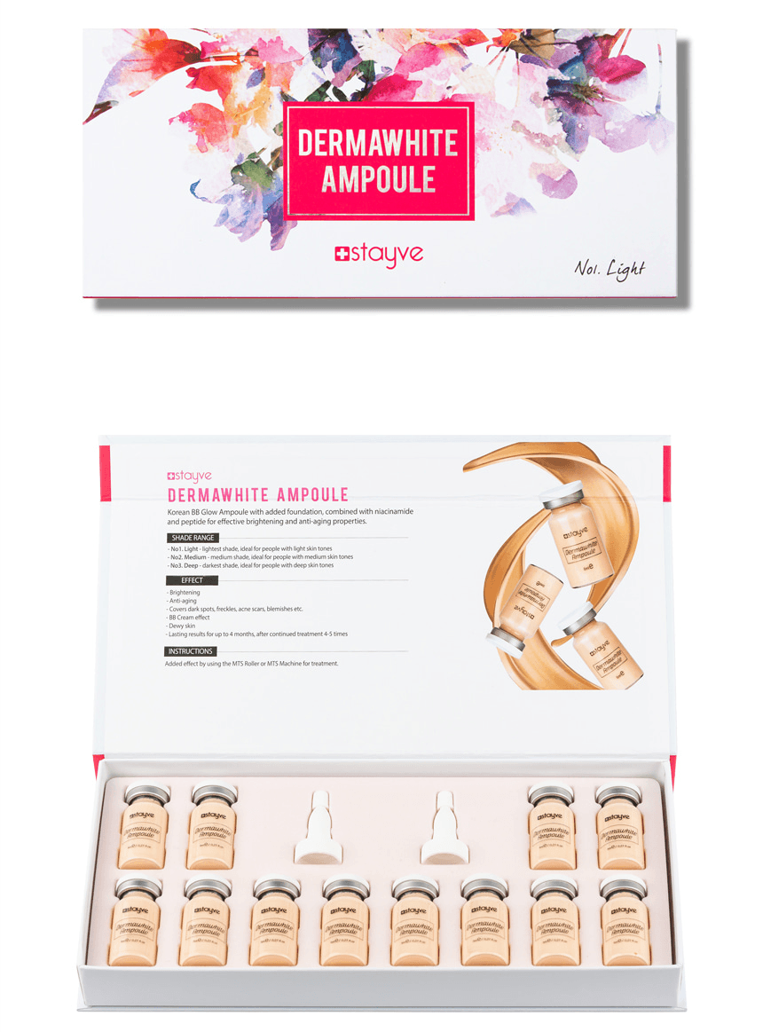 Kit BB Glow 10 Ampolas Stayve - N.1 Light - 2