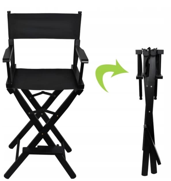 Silla de Maquillaje Director Peluquero Cine - 2