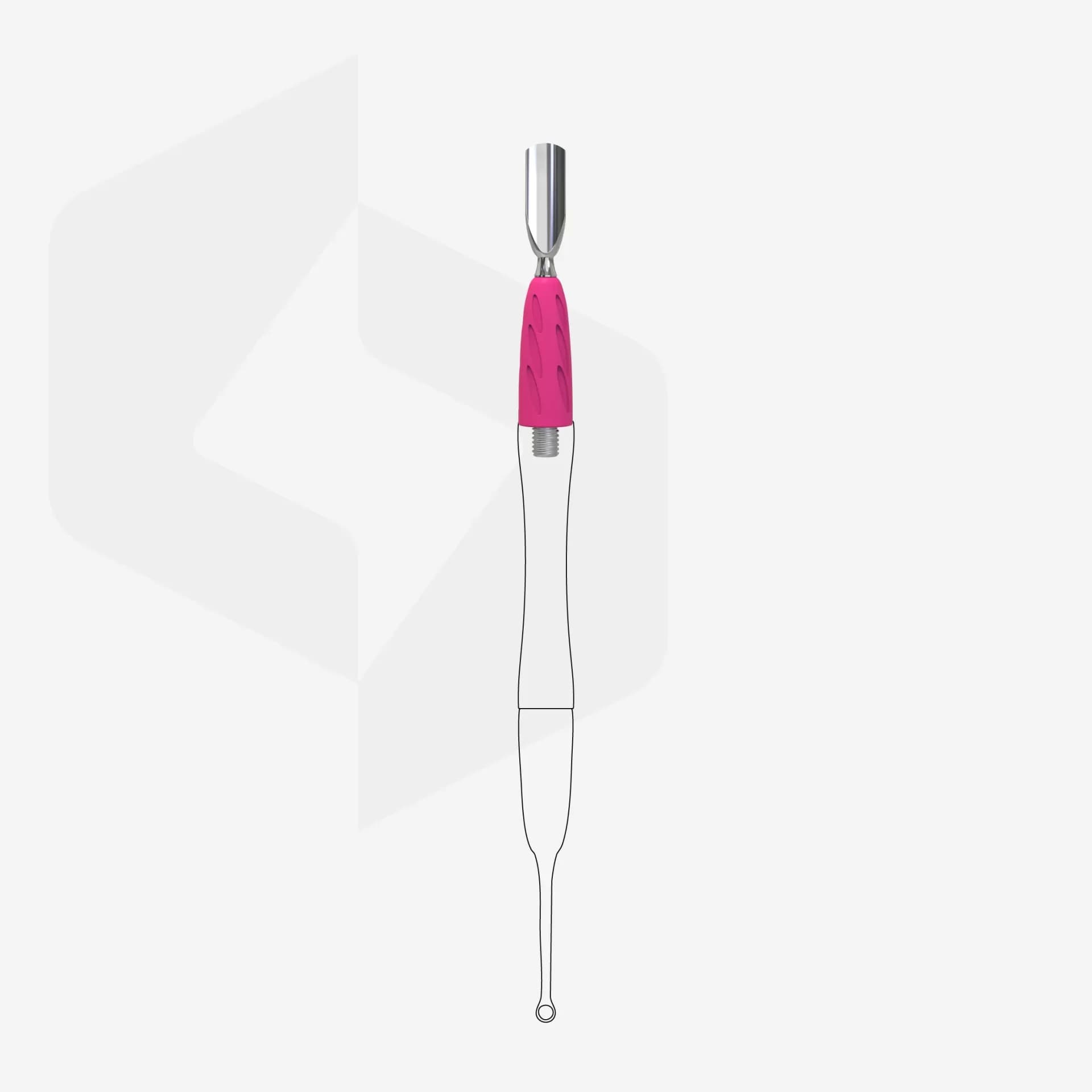 Parte Funcional do Empurrador Combo UNIQ 16 – Pusher Arredondado Estreito - 3