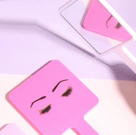🌸 Miroir de Main Lash Face