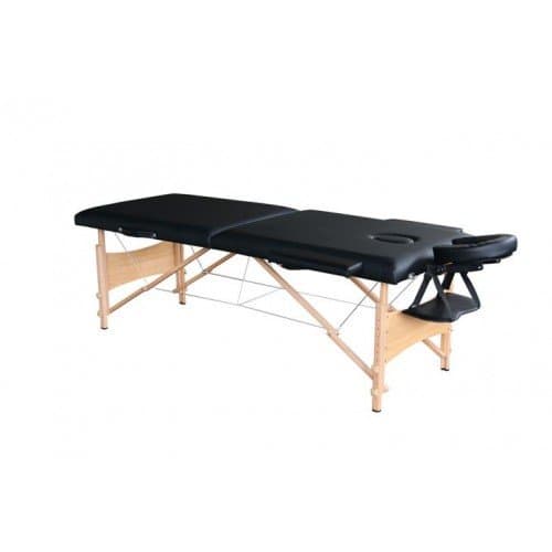 Portable Wooden Massage Table with 2 Sections - 1