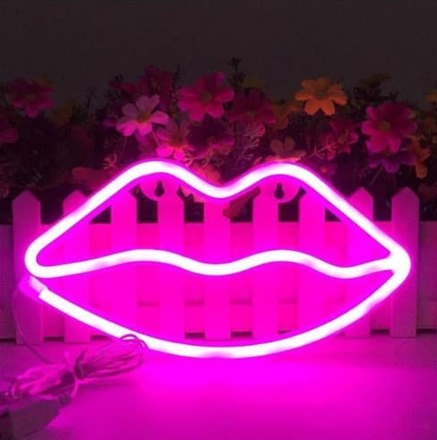 Décoration Néon Lèvres - 1