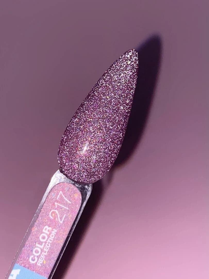 Verniz Gel Refletivo – Color Reflection Nº217 Lilás – 13 ml LUNAmoon - 3