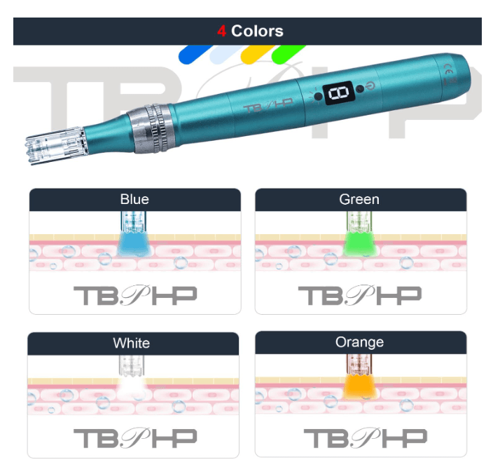Kit DermaPen Blue Sem Fio + 25 Cartuchos + 2 Baterias - 5