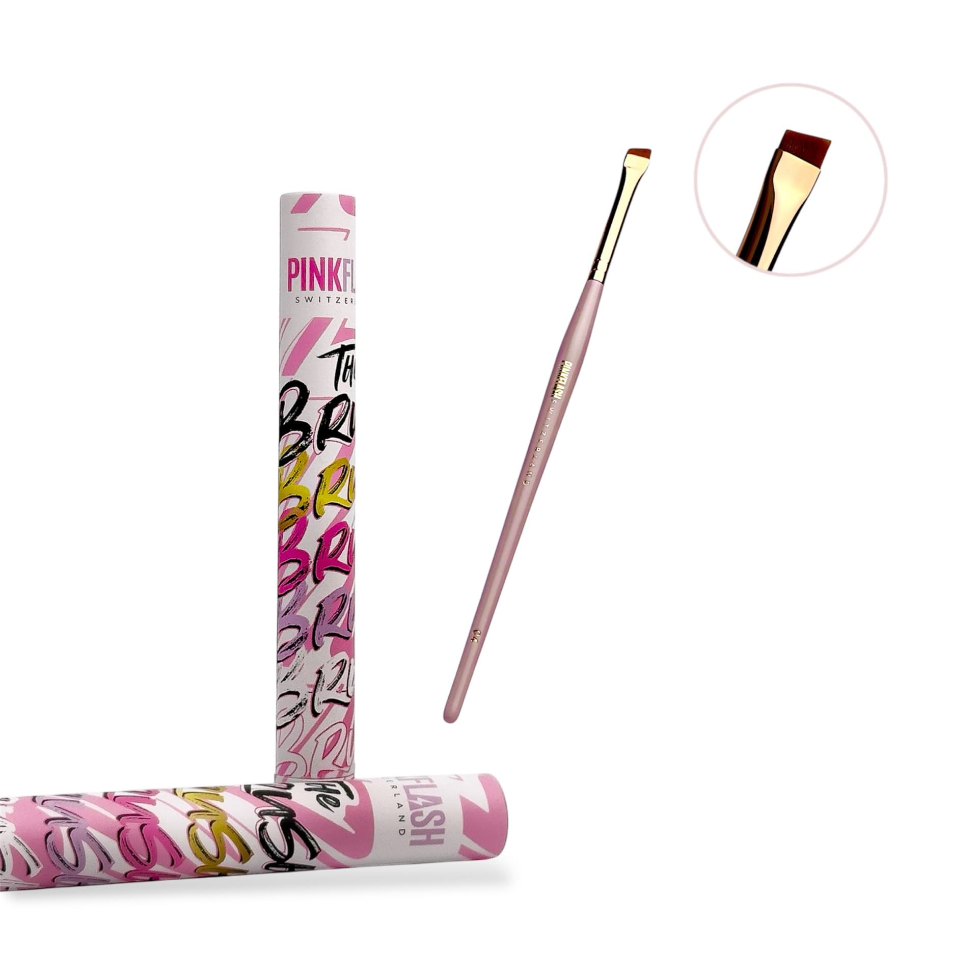 Pink Flash Brush 04 – Arredondado Detalhe e Esbatimento Perfeito