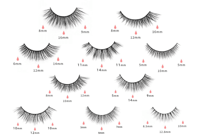 Cils Magnétiques Apparence Naturelle Réutilisables sans Colle 10 Paires - 4