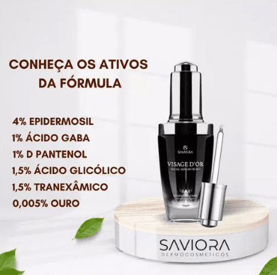 Serum Facial Visage D'or - Saviora - PRÉ-VENDA📍 - 6