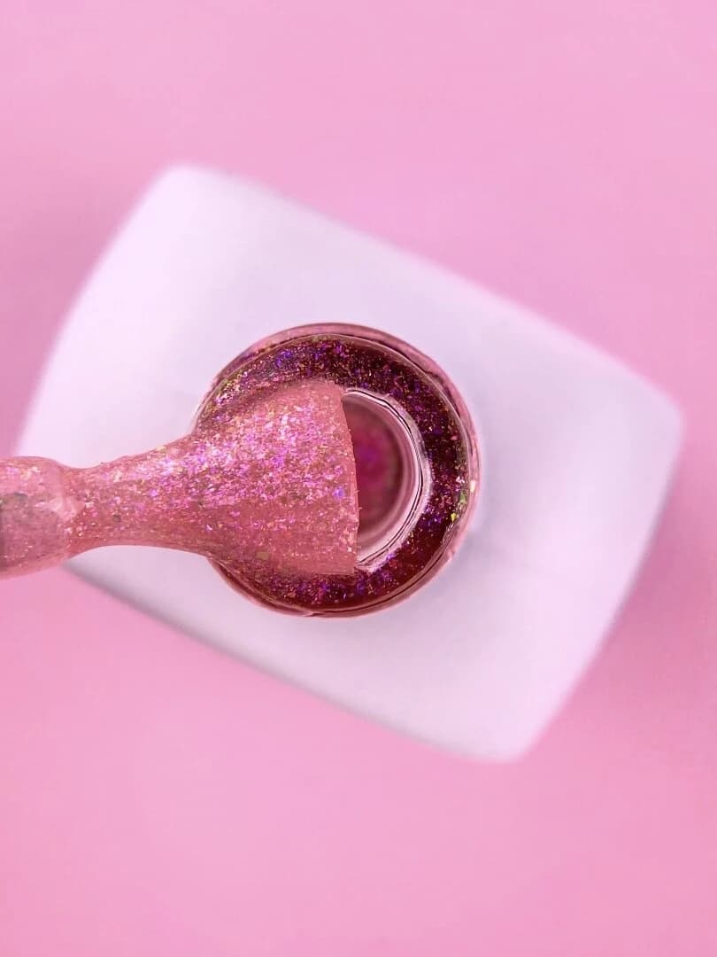 Verniz Gel – Gel Polish Nº202 Peach with Shimmer – 13 ml LUNAmoon - 4