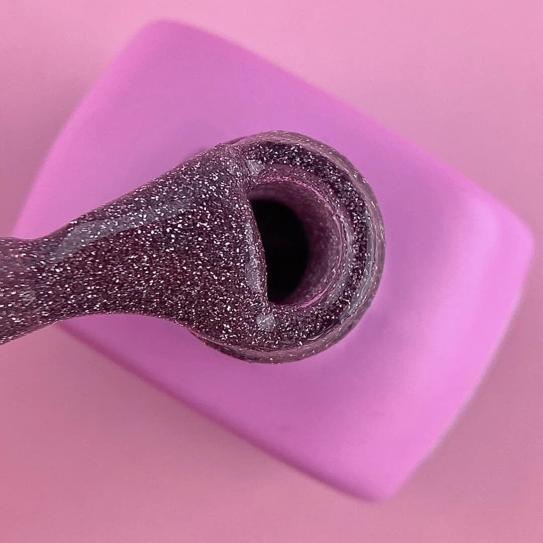 Lurex Base Nº13 – Base Camuflagem Refletiva Roxa Glitter – 13 ml LUNAmoon - 4