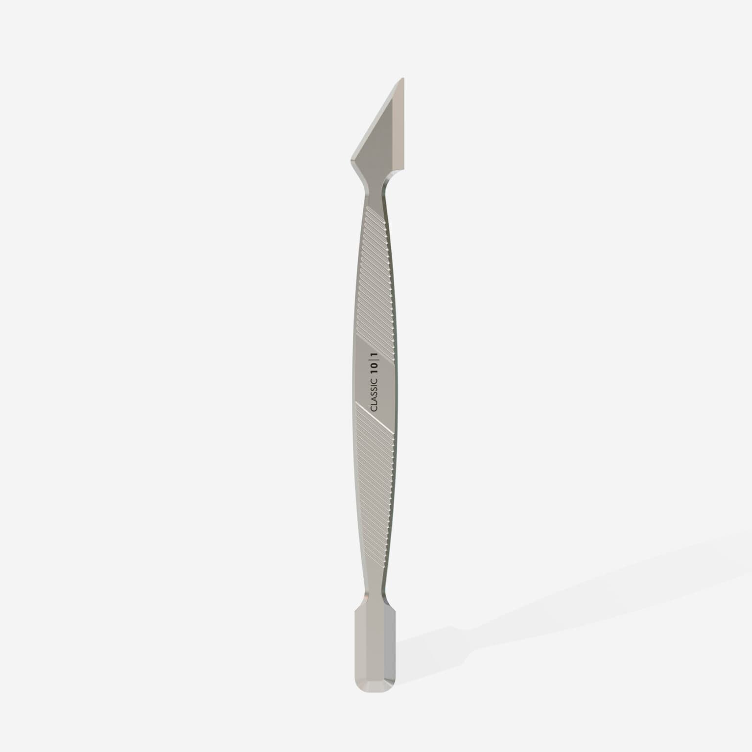 Espátula de Manicure Staleks Classic 10 Tipo 1 – Pusher Plano + Machadinha - 3