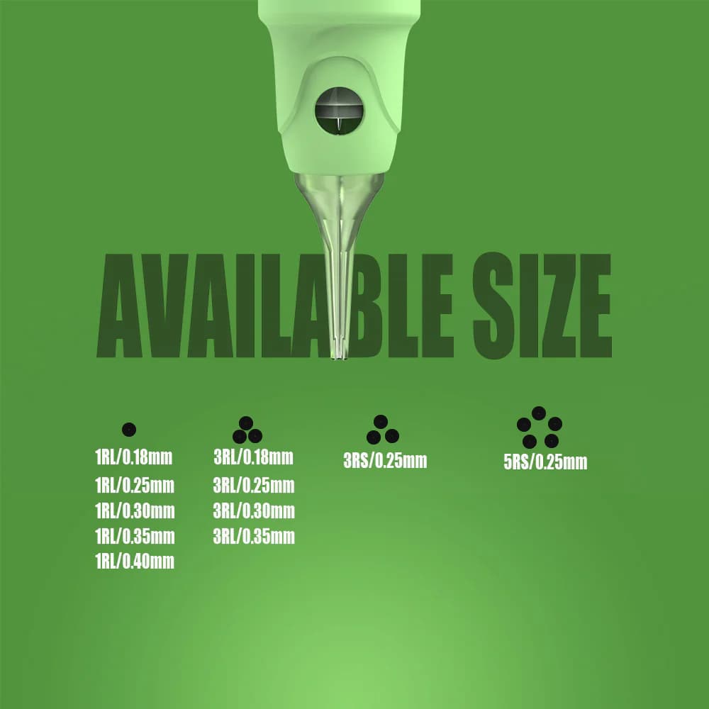 💚 Agulhas de Cartucho POPU OMNI - Precisão e conforto em um só produto - 3