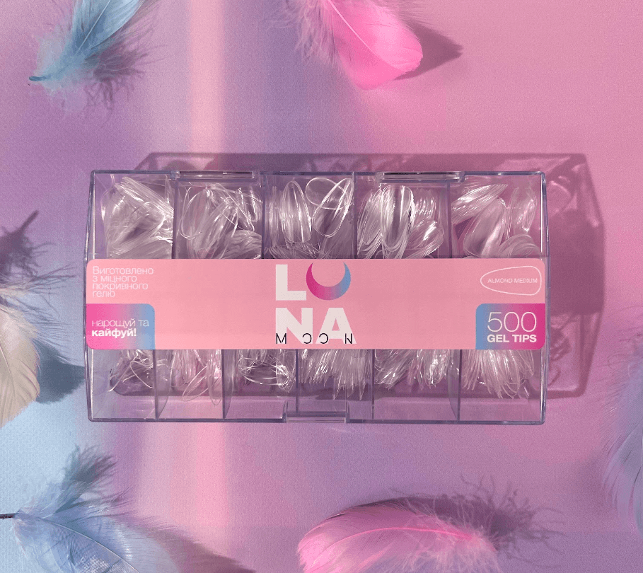 Almond Medium Tips – Amêndoa Média 500 pcs – LUNAmoon - 4