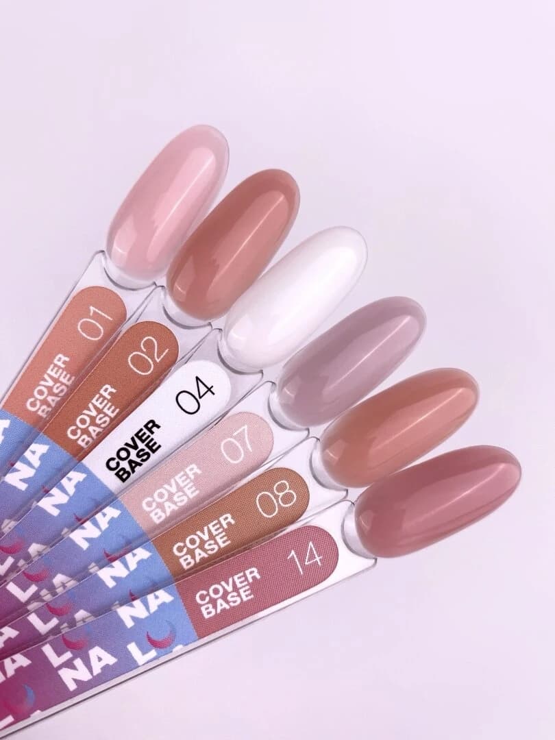 Cover Base Nude Nº1 – Camouflage Base Rosa-Beige – 13 ml LUNAmoon - 7