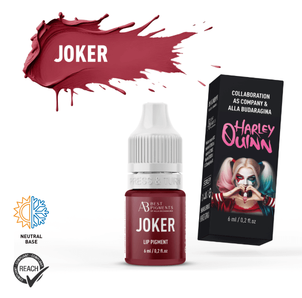 Pigmentos Híbridos Harley Quinn Lábios 6ml – AS Company - 5