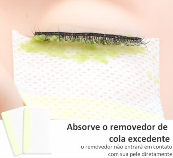 Disques de Coton pour Retrait de Cils - 2