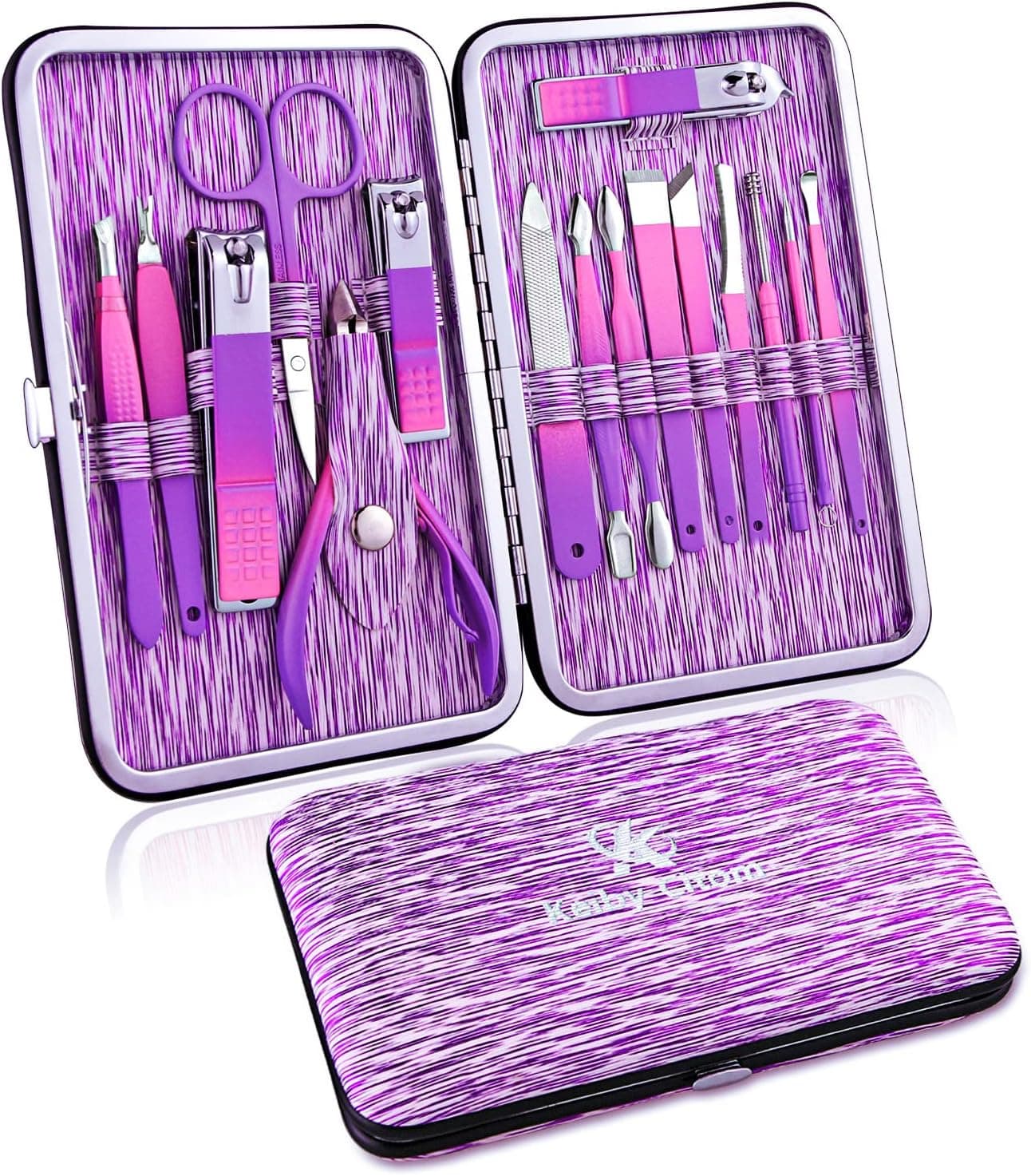 Kit Professionnel Manucure Pédicure 16 Pièces - 1