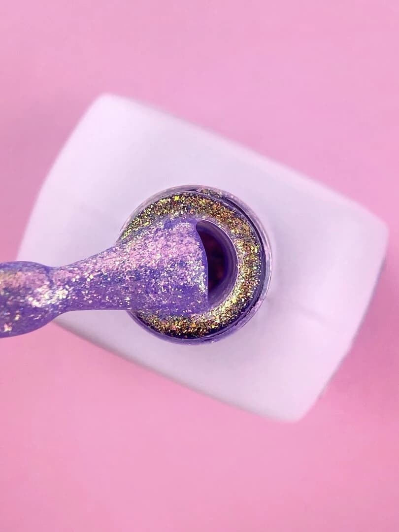 Verniz Gel – Nº203 Lavender with Shimmer – 13 ml LUNAmoon - 3