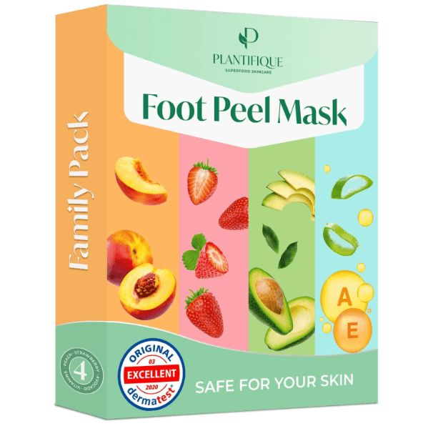 💥 EM ALTA: Máscara Esfoliante Pés Testada Dermatologicamente - 1
