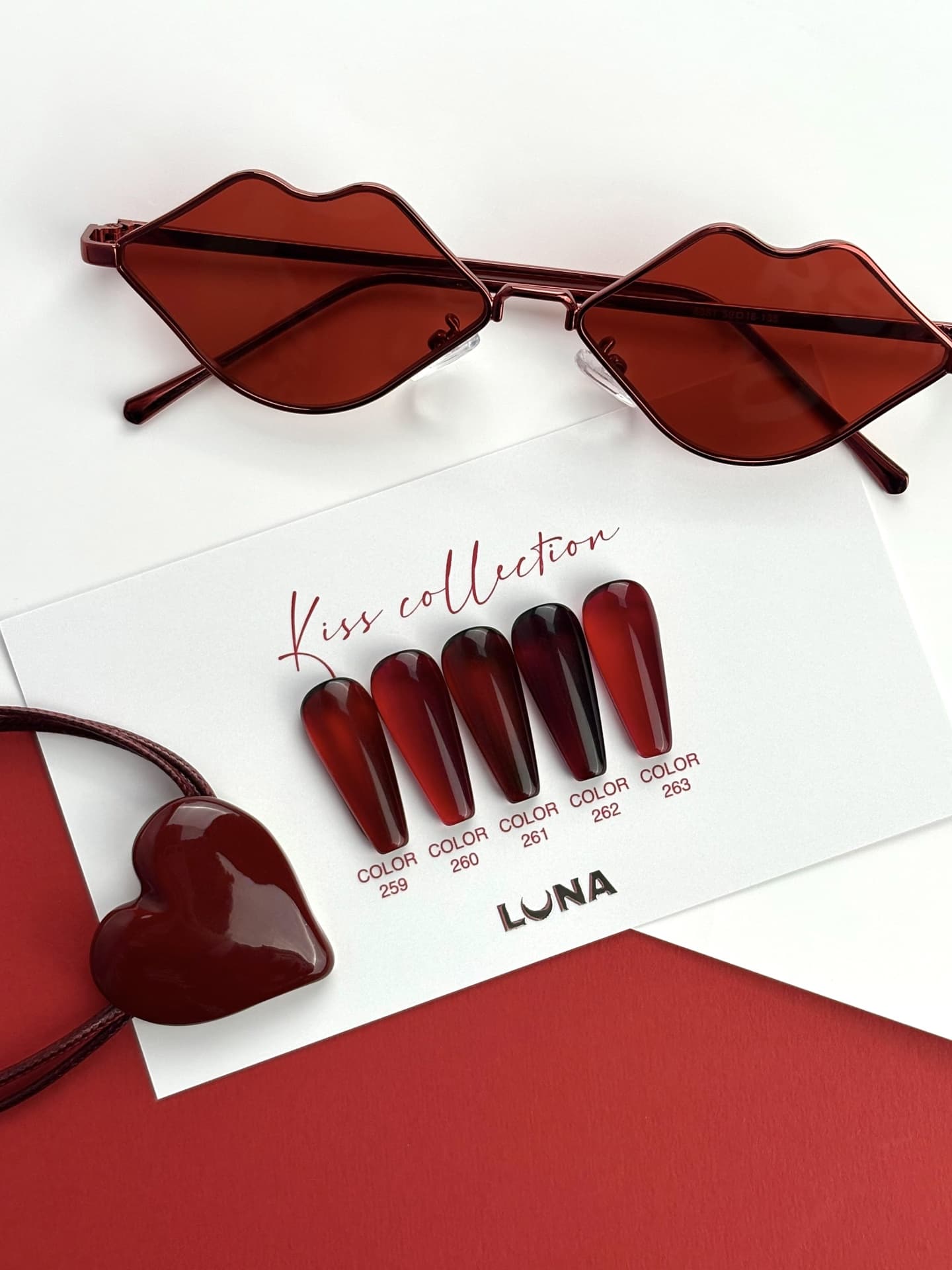 Verniz Gel💋 Kiss Collection – Translúcidos/Vitral – 13 ml LUNAmoon - 6