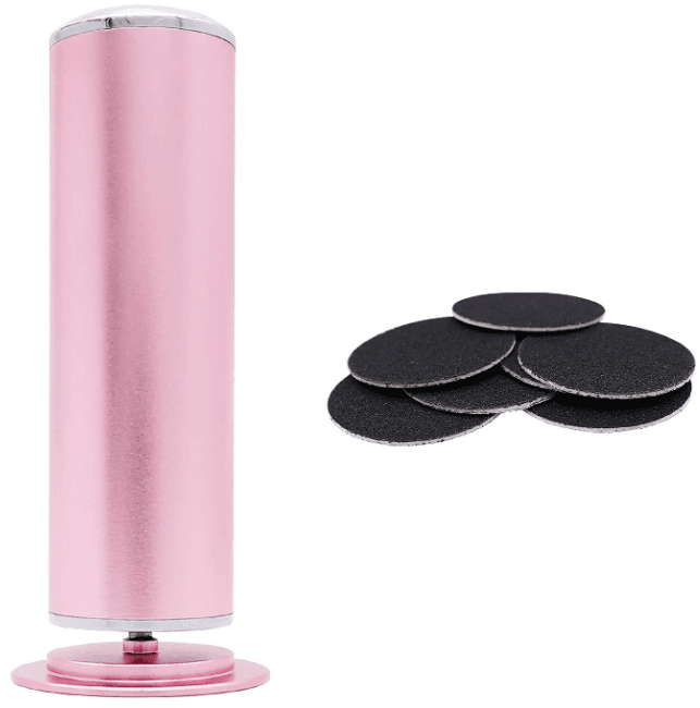 🌸 Épilateur Électrique Callosités des Pieds Rose - 2