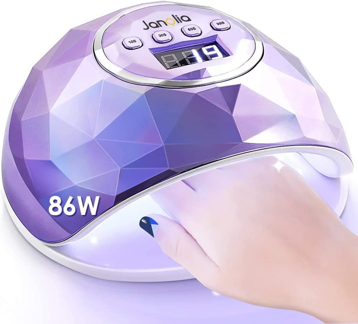 🌸 Nagelhärtungsgerät 86W LED UV Verschiedene Farben - 3