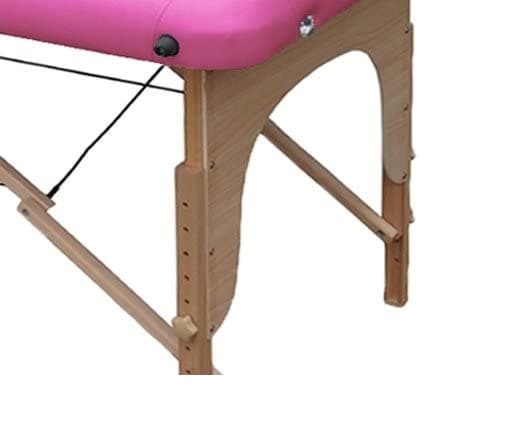 🌸 Marquesa Portátil Rosa Madeira 2 Corpos - 2