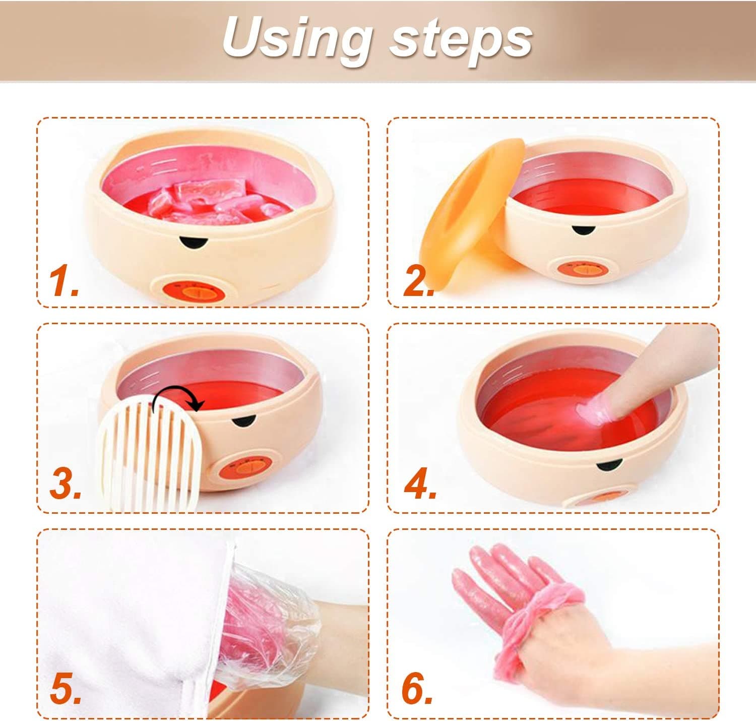 Kit Banho de Parafina Mão e Pés🌸 - 5