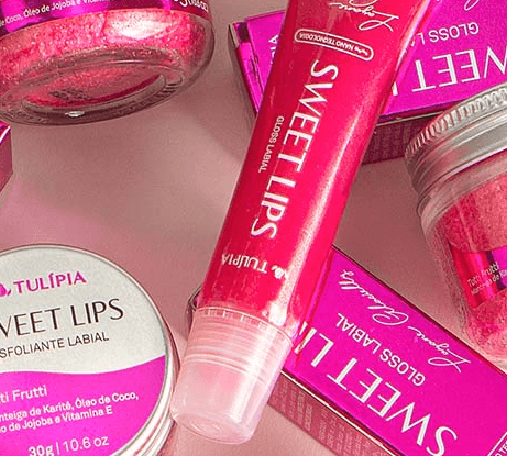Kit Sweet Lips Tulipia Hydragloss - 5