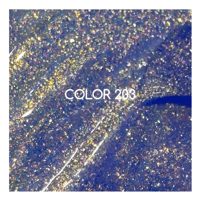 Verniz Gel – Nº203 Lavender with Shimmer – 13 ml LUNAmoon - 4