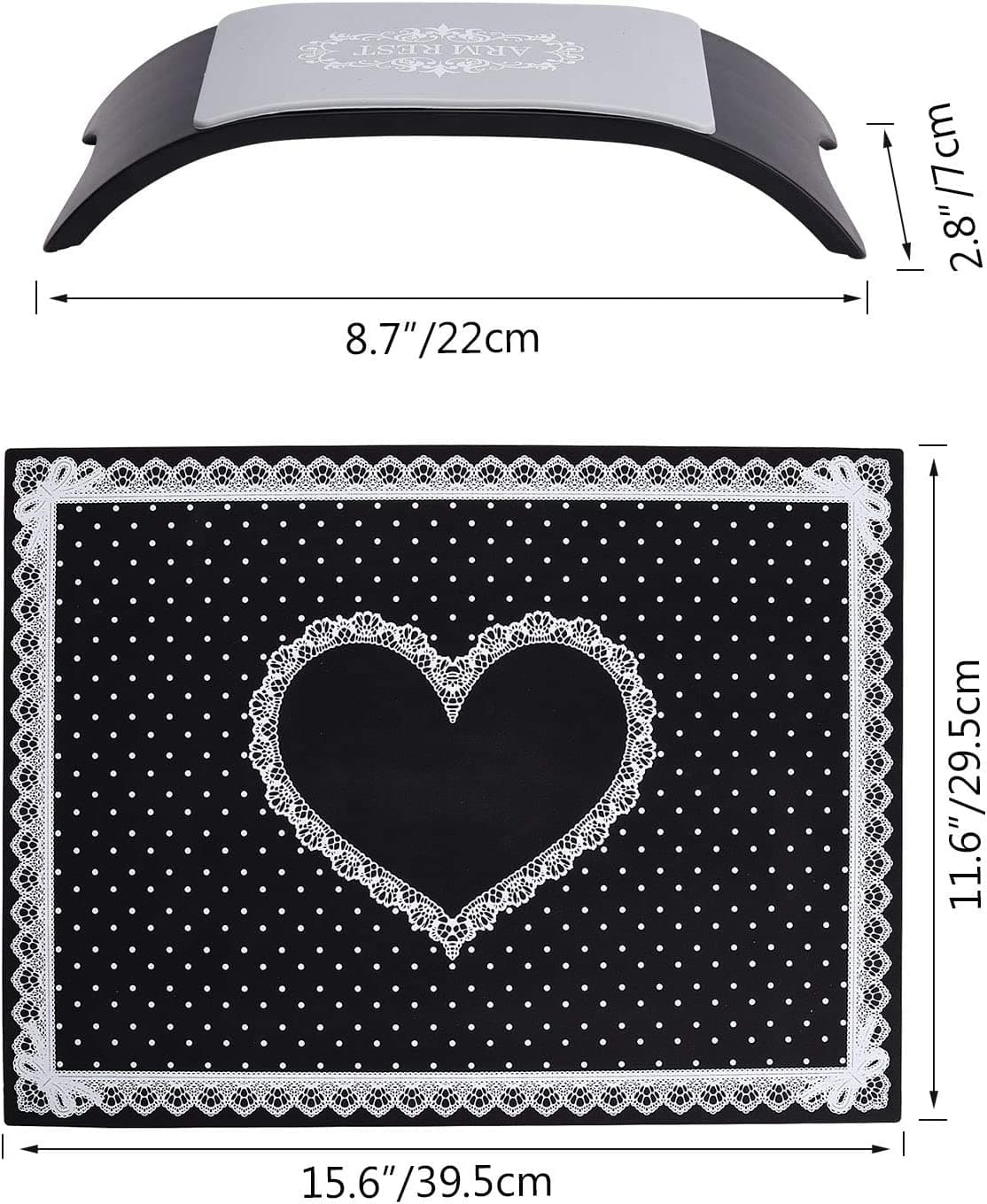 Apoio de Mão + Tapete - 2